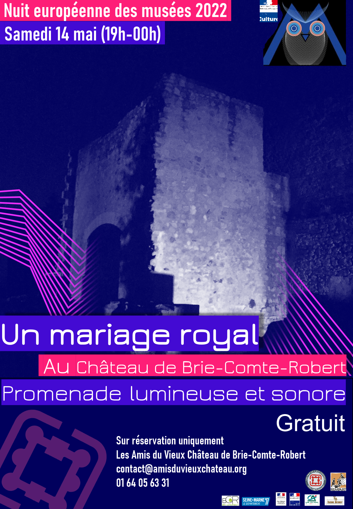 Nuit des Musées 2022 "Un mariage royal" ©ADVC